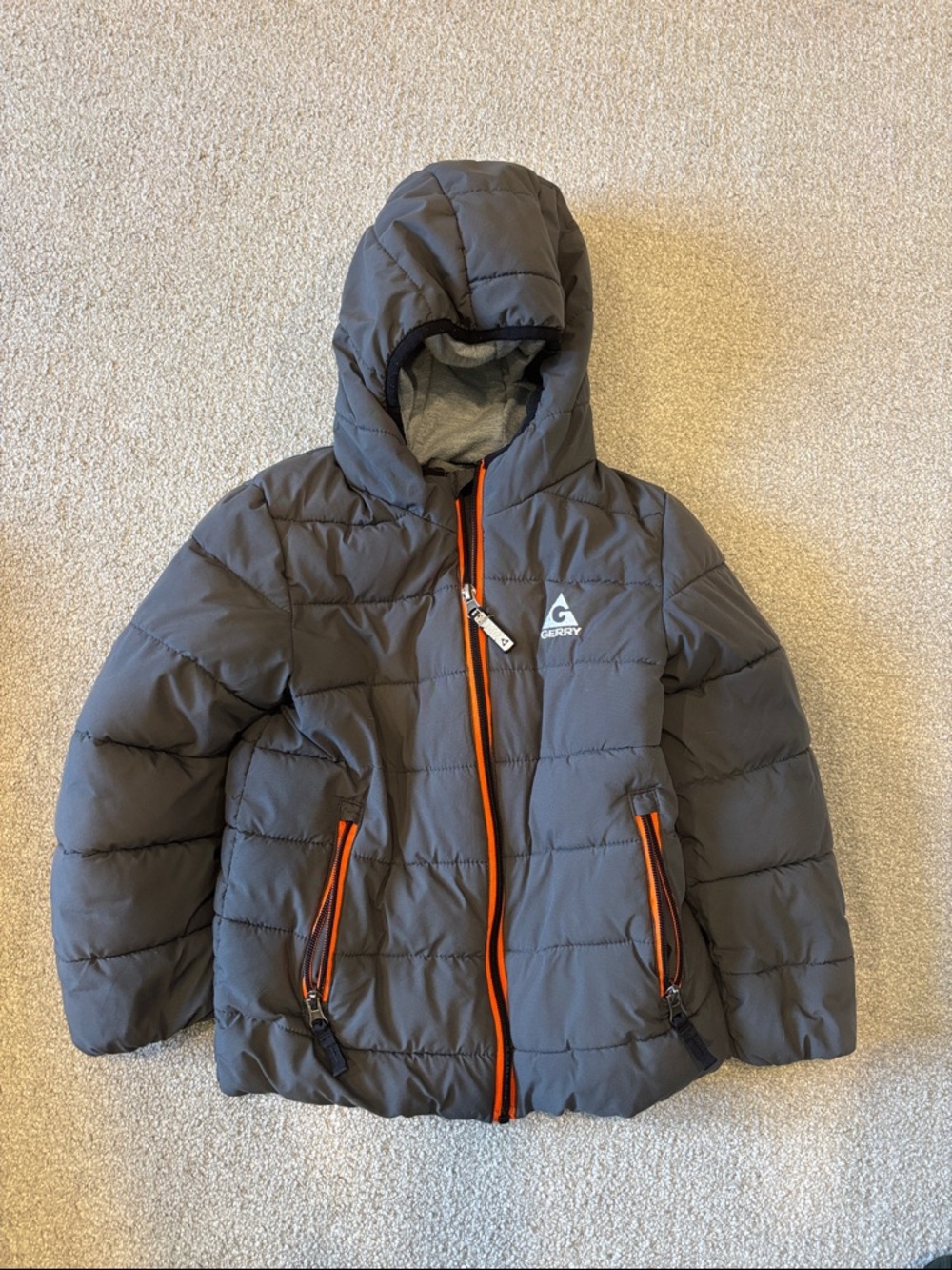 Gerry Gray Hooded Puffer Jacket